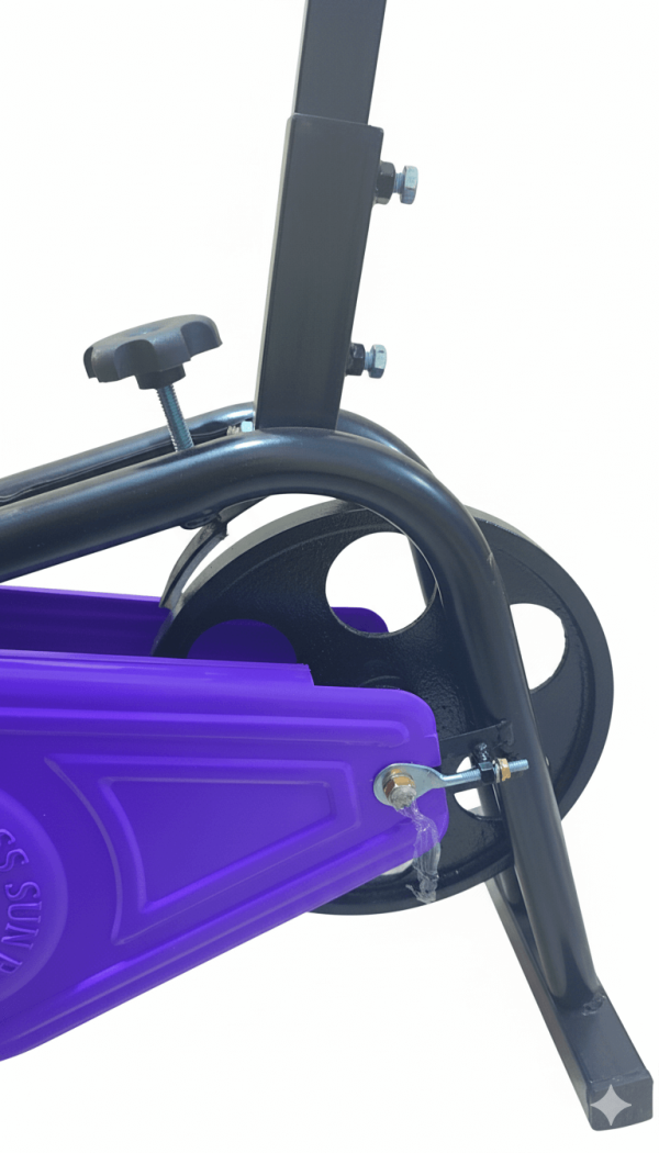 Exercise Cycle with Digital Meter & Chrome Pedals