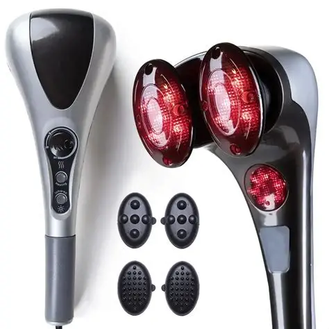 Double Head Full Body Massager with Infrared Heat
