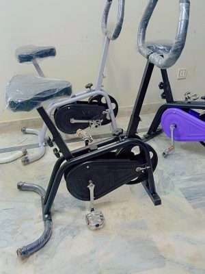Heavy-Duty Exercise Bike with Flywheel & Adjustable Resistance for Home Gym